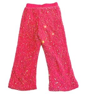 Welaken Pink Sequin Pants